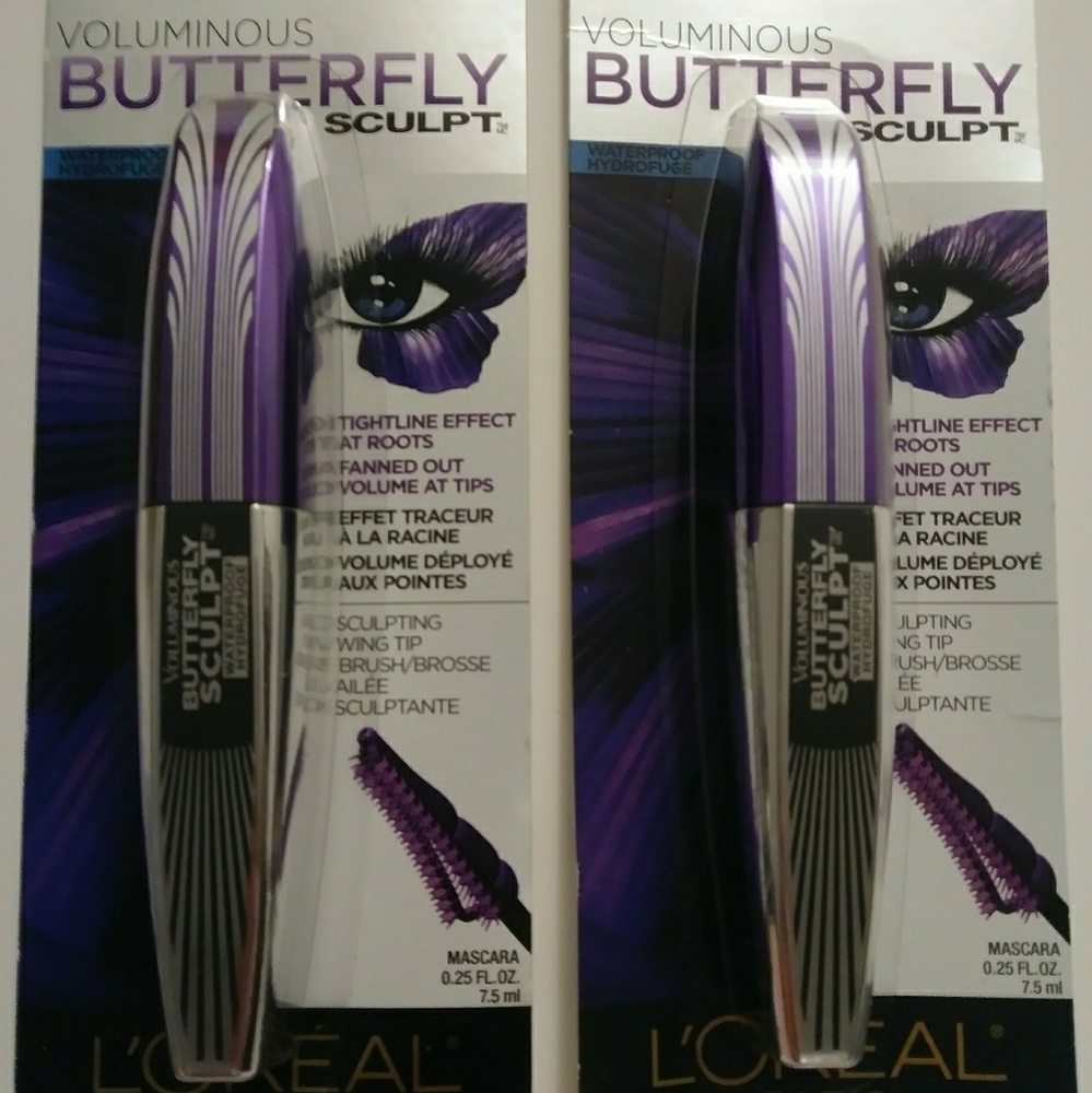 L’Oréal Paris Waterproof Mascara- Lot of 2